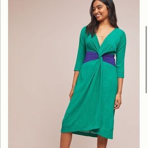 Anthropologie Esme knotted dress US 4